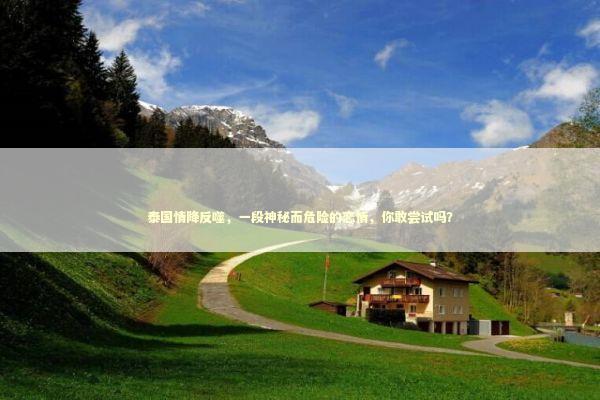 泰国情降反噬，一段神秘而危险的恋情，你敢尝试吗？