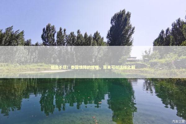 感激不尽！泰国情降的反噬，原来可以这样化解
