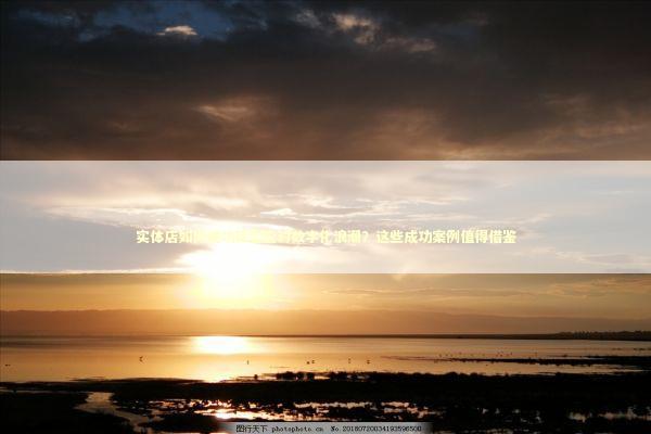 实体店如何成功转型应对数字化浪潮？这些成功案例值得借鉴