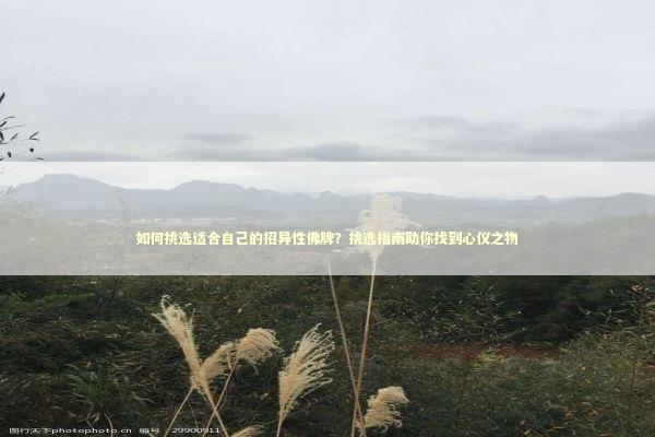 如何挑选适合自己的招异性佛牌？挑选指南助你找到心仪之物